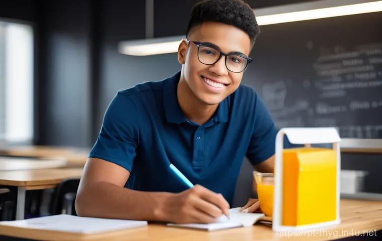 식품위생관리사 필기시험 대비 플래너 - **Prompt 1: Dedicated Student Preparing for Food Hygiene Certification**
    "A bright and clean stu...